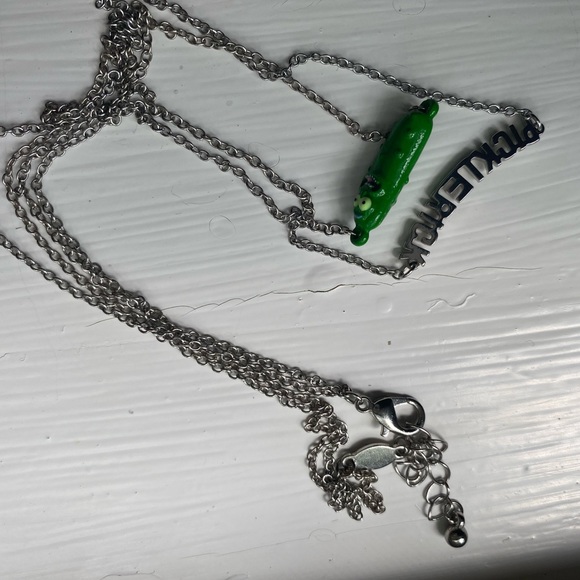 Jewelry | Pickle Rick Necklace | Poshmark